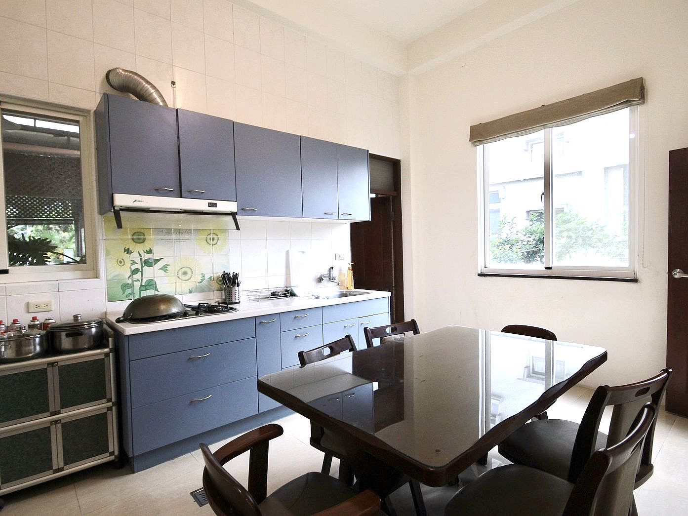 日月潭包棟民宿-潔房淋居廚房